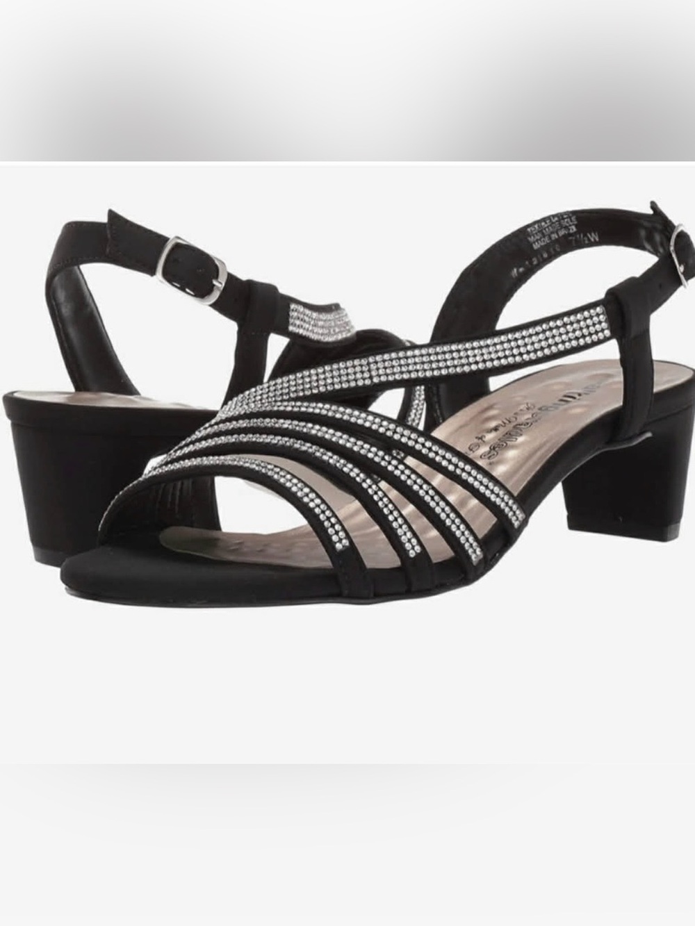 Black dressy heels- 6.5